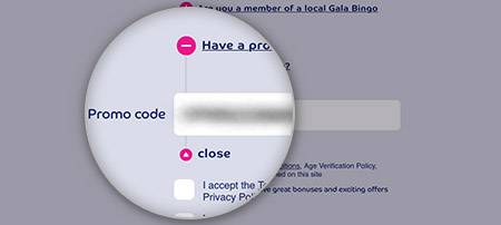 Gala casino online promo code